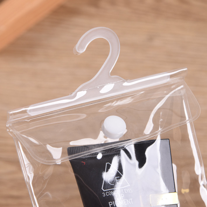 Diy Custom PVC Packaging Bag Plastic Eco Friendly Resealable Clothes Packing