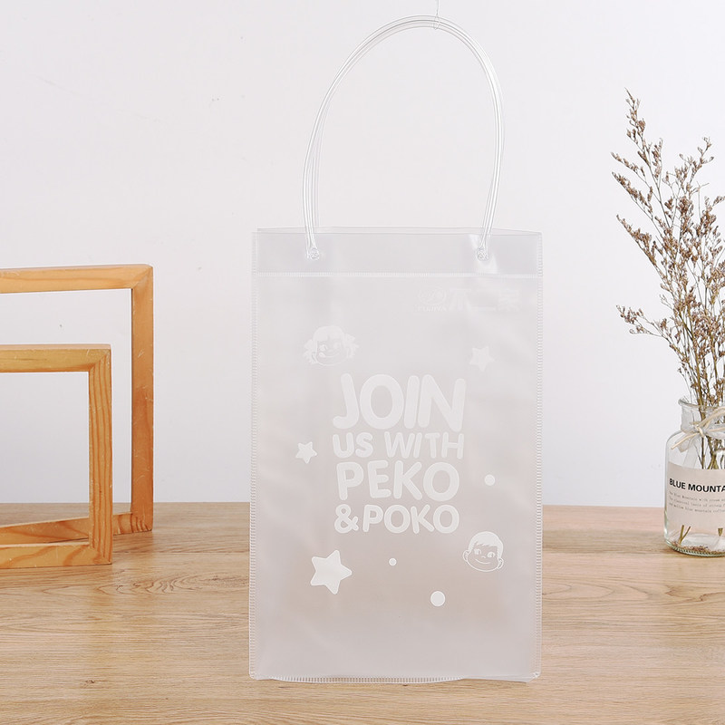 Logo Pvc Transparent Tote Bag For Sale Stand Up Pouch Recycled Materials